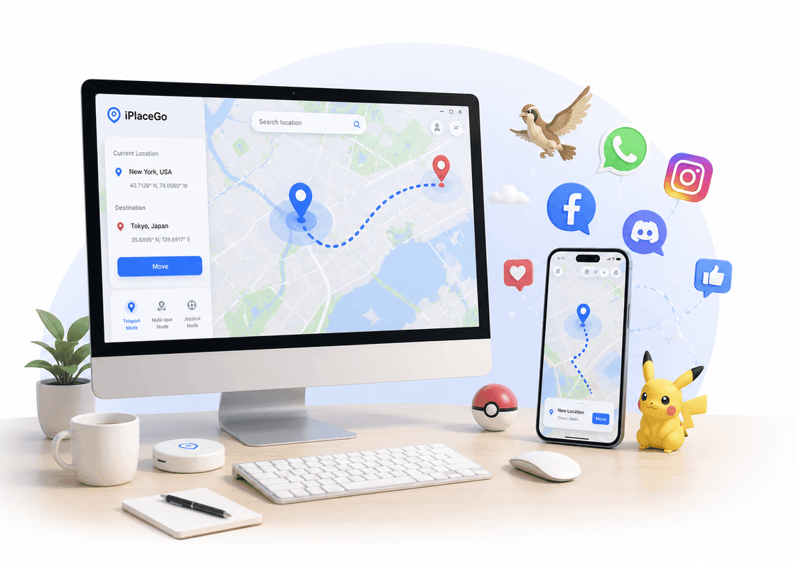 iPlaceGo desktop and mobile app interface